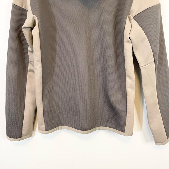 Adidas Jacket Mens M Green Colorblock ZNE Aeroready Zip Hooded Built for Purpose - Picture 6 of 9